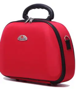5pc Suitcase Trolley Travel Bag Luggage Set RED