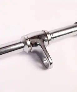 Randy & Travis Rubber Coated Solid Straight Bar Attachment