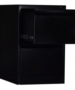 2-Drawer Shelf Office Gym Filing Storage Locker Cabinet