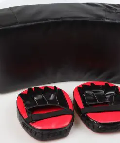 Kicking Boxing Sparring Shield & Punching Pad Mitts Combo