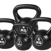 4pcs Exercise Kettle Bell Weight Set 20KG