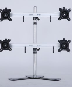 Quad/4/Four XL LCD Monitor Desktop Freestanding Mount Stand