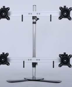 Quad/4/Four XL LCD Monitor Desktop Freestanding Mount Stand