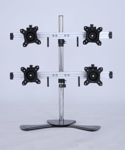 Quad/4/Four XL LCD Monitor Desktop Freestanding Mount Stand