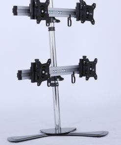 Quad/4/Four XL LCD Monitor Desktop Freestanding Mount Stand