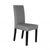 2 x Premium Fabric Linen Palermo Dining Chairs High Back – Light Slate Grey