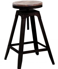 Adjustable Swivel Industrial Bar Stool