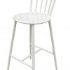 Aluminium Windsor Bar Chair Retro White Set of 2 Aluminium Windsor Bar Chair Retro White Set of 2