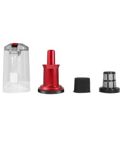 Devanti 120W Stick Handstick Cordless Vacuum Cleaner Red Black with Spare Battery