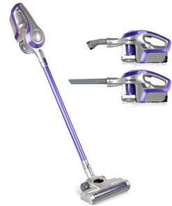 Devanti Cordless Stick Vacuum Cleaner - Purple & Grey