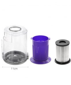 Devanti Cordless Stick Vacuum Cleaner - Purple & Grey