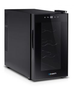 Devanti Wine Cooler 8 Bottle Thermoelectric Fridge Storage Chiller
