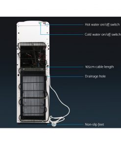 Devanti Water Cooler Dispenser Bottle Filter Purifier Hot Cold Taps Free Standing Office