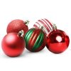 Jingle Jollys 50pcs Christmas Baubles – Red Jingle Jollys 50pcs Christmas Baubles – Red