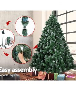 Jingle Jollys 6FT Christmas Snow Tree