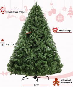 Jingle Jollys 2.1M 7FT Christmas Tree Xmas Decoration Home Decor 1250 Tips Green