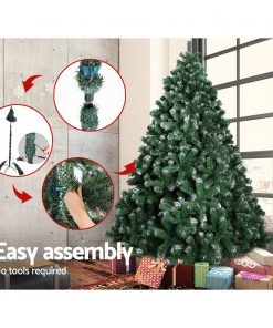 Jingle Jollys 7FT Christmas Snow Tree