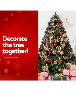 Jingle Jollys 8FT Christmas Snow Tree