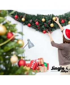 Jingle Jollys 6FT Christmas Garland - Green