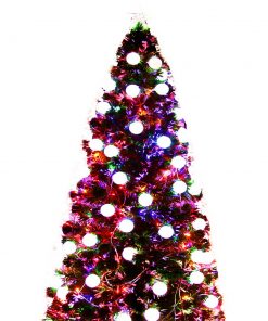 Jingle Jollys 2.1M 7FT LED Christmas Tree Xmas Optic Fiber Multi Colour Lights