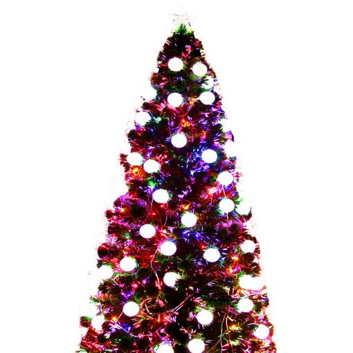 Jingle Jollys 2.1M 7FT LED Christmas Tree Xmas Optic Fiber Multi Colour Lights