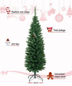 Jingle Jollys 6FT Slim Christmas Tree