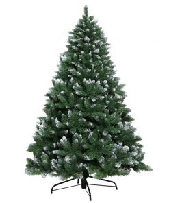 Jingle Jollys 6FT Christmas Snow Tree - Green