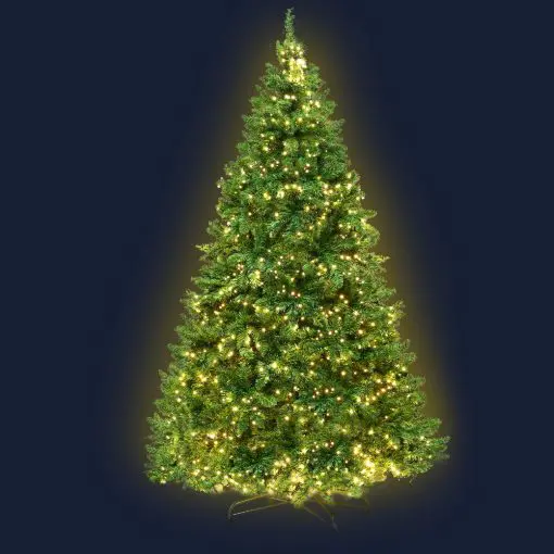 Jingle Jollys 2.1M 7FT Christmas Tree 1134 LED Lights 1134 Tips Warm White Green