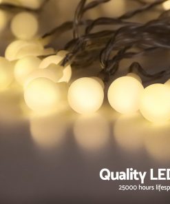 Jingle Jollys 300 LED Curtain Lights - Warm White