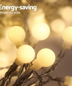 Jingle Jollys 300 LED Curtain Lights - Warm White