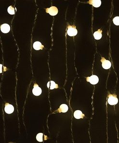 Jingle Jollys 600 LED Curtain Lights - Warm White