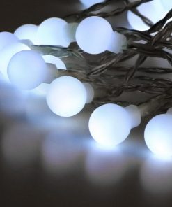 Jingle Jollys 600 LED Curtain Lights - Cold White