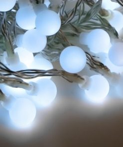 Jingle Jollys 600 LED Curtain Lights - Cold White