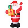Jingle Jollys 2.4M Christmas Inflatables Santa Xmas Light Decor LED Airpower Jingle Jollys 2.4M Christmas Inflatables Santa Xmas Light Decor LED Airpower