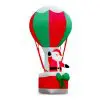Jingle Jollys 3.6M Christmas Inflatable Santa on Air Balloon Xmas Decor LED
