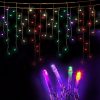 Jingle Jollys 800 LED Christmas Icicle Lights Mutlicolour Jingle Jollys 800 LED Christmas Icicle Lights Mutlicolour