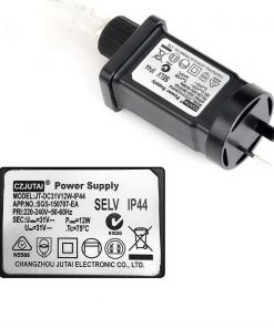 Jingle Jollys 800 LED Christmas Icicle Lights Cold White