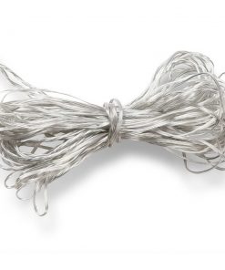 Jingle Jollys Christmas Snowflake Festoon String Lights 50LED Warm White