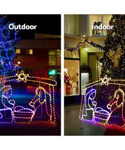 Jingle Jollys Motifs Lights - Nativity Scene