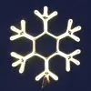 Jingle Jollys Christmas LED Motif Lights Rope Snowflake Warm White Jingle Jollys Christmas LED Motif Lights Rope Snowflake Warm White