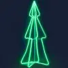 Jingle Jollys Christmas LED Motif Light 1.2M Tree Waterproof Colourful