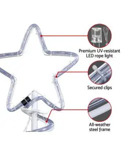 Jingle Jollys Christmas LED Motif Light 1.88M Tree Waterproof Colourful