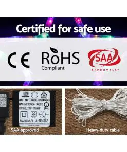 Jingle Jollys Christmas LED Motif Light 1.88M Tree Waterproof Colourful