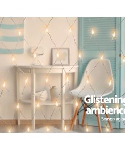 Jingle Jollys 4mx6m Christmas Net Mesh Lights 1000LED String Fairy Party Wedding