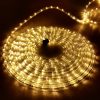 Jingle Jollys 50M Christmas Rope Lights 1200 LED Warm White Jingle Jollys 50M Christmas Rope Lights 1200 LED Warm White
