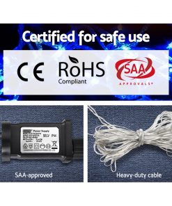 Jingle Jollys 100M Christmas String Lights 500LED Party Wedding Outdoor Garden