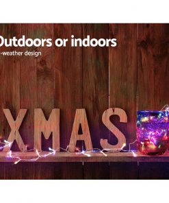 Jingle Jollys 100M Christmas String Lights 500LED Multi Colour