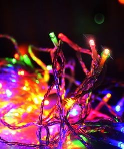 Jingle Jollys 50M Christmas String Lights 500LED Multi Colour