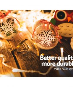 Jingle Jollys 50M Christmas String Lights 500LED Party Wedding Outdoor Garden