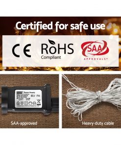 Jingle Jollys 50M Christmas String Lights 500LED Party Wedding Outdoor Garden